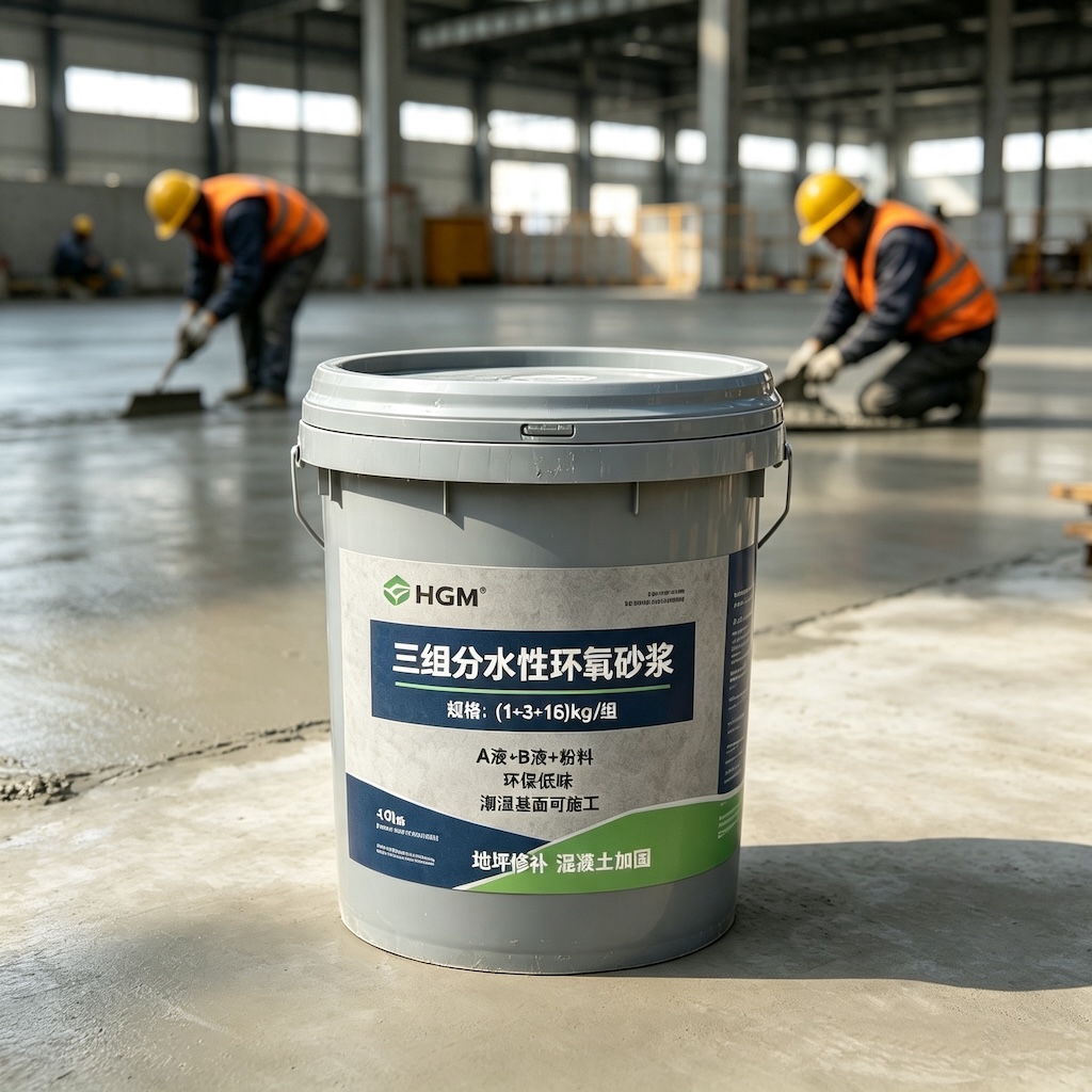 黑河三组份水性环氧砂浆
